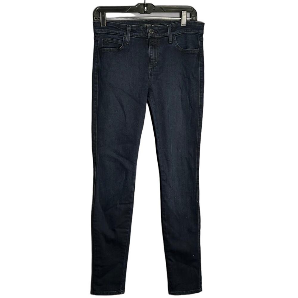 Joe’s “The Skinny” Dark Rinse Mid Rise Jeans 28